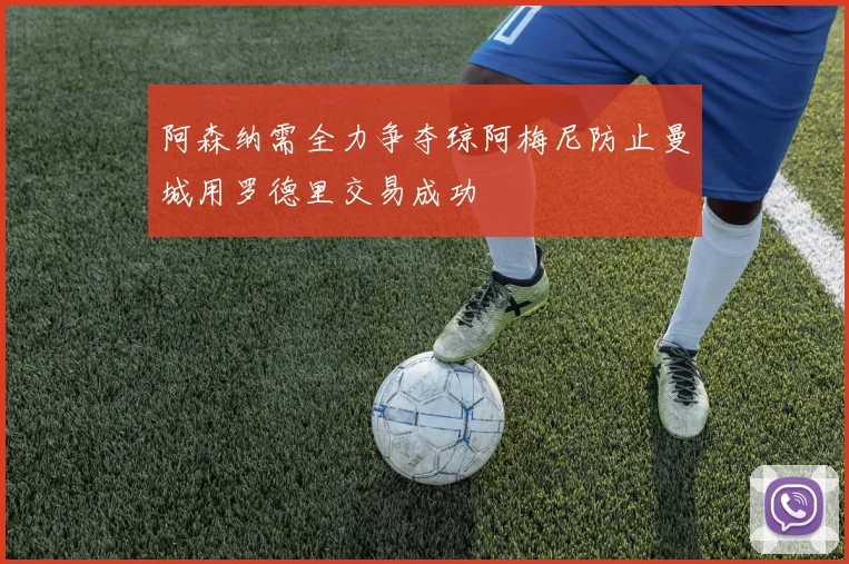 阿森纳需全力争夺琼阿梅尼防止曼城用罗德里交易成功